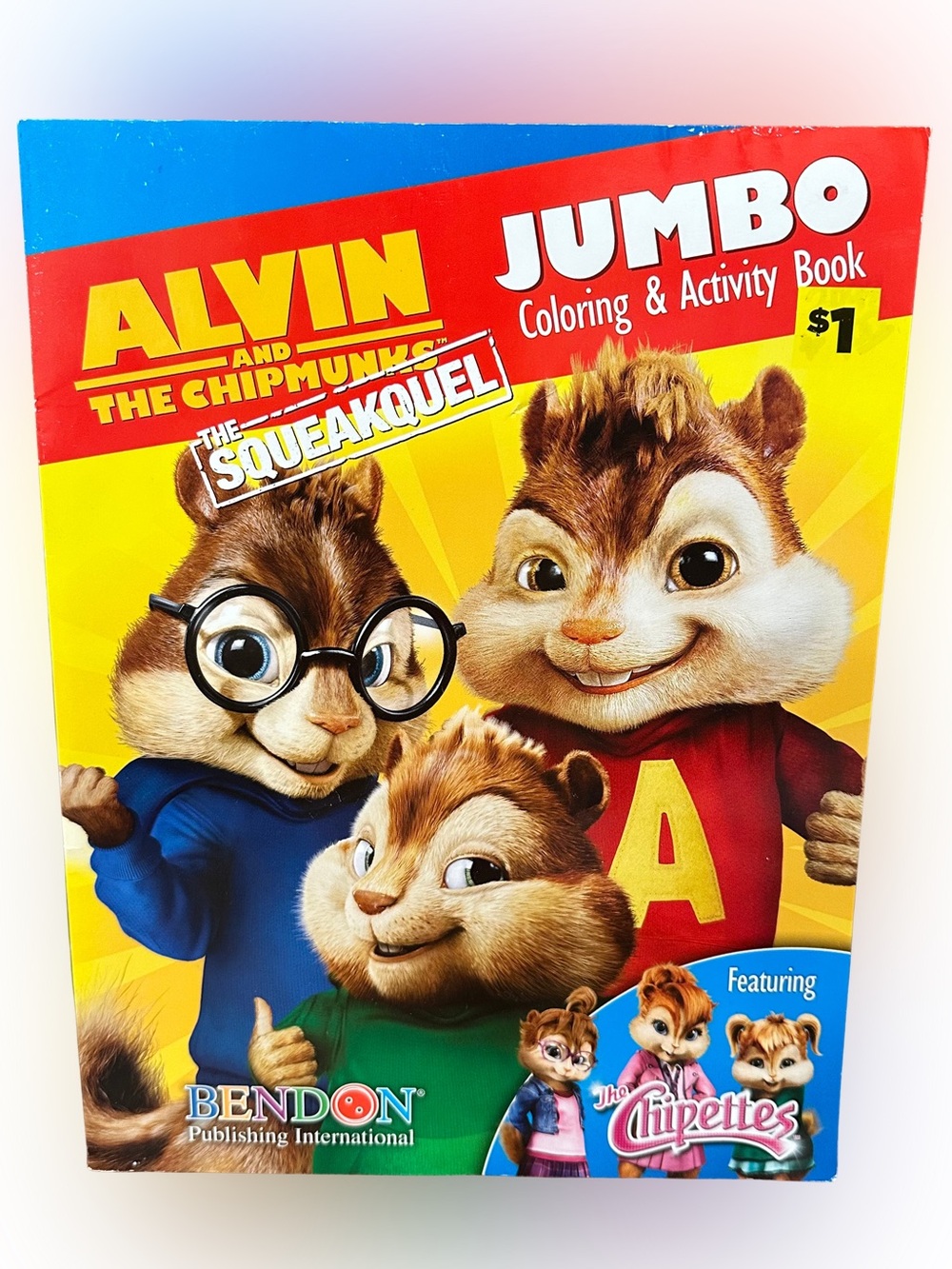 Alvin & The Chipmunks: The Squeakquel Jumbo Coloring & Activity Book 2009 Bendon